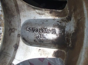 Youngtimer ABE 42704 original ABE - Gutachten mit Exip-Alufelgen 5,5Jx13H2 Bild 5