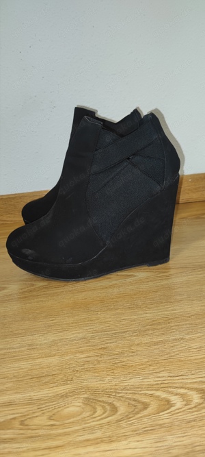 heels schwarz damen schuhe  Bild 3