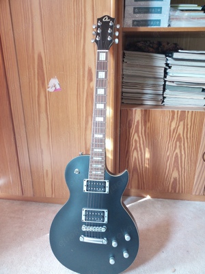 E-Gitarre Q VG Les Paul Satin Black