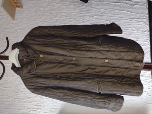 Jacke Feine Übergangsjacke  Damen Gr. 48, Olivgrün, sehr guter Zustand