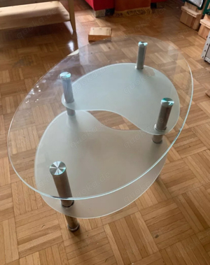 Wohnzimmer Glastisch  gebraucht 