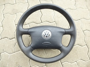  Orig. VW Golf 4 IV 4-Speichen Lenkrad Lenker Komplett