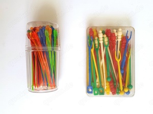 Cocktailspieße Cocktailspießchen bunt