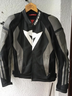 Daines Motorradlederjacke Gr.48