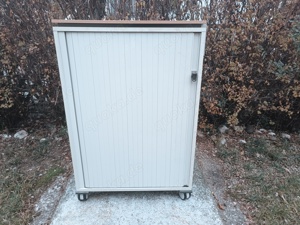  Steelcase, Rollcontainer, Highboard, Caddy 108x70x43, Jalousie Bild 2