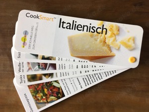Rezeptfächer, italienisch,Barbecue u.Schokolade cooksmart,NEU Bild 3