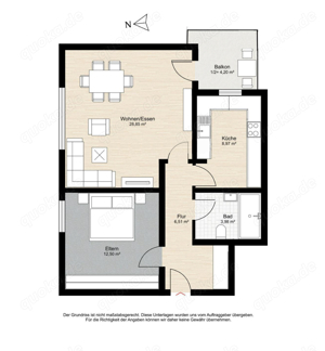 **Wohnung in Viernheim, Nähe Rhein-Neckar-Zentrum**