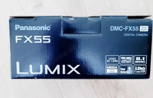 Panasonic Lumix Kamera DMC-FX55 Digitalkamera - komplett