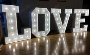 Hochzeit Lichter "LOVE" BUCHSTABEN SET - Verleihen Sie Ihren besonderen Momenten eine einzigartige A