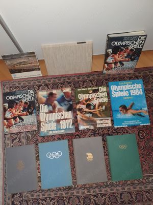 Olympische Spiele Sammlung 10 x Olympiade 1956 - 1984 Bildbände Briefmarken Block TOP! Bild 5