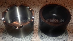 Edelstahl Bremskolben für AP-Racing VA-Bremssättel Opel Speedster Bild 3