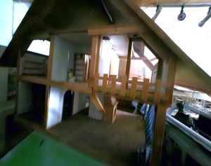 Holz-Puppenhaus handgefertigt-tolles Geschenk! Bild 2