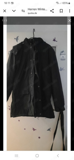 Verkaufe Herren Winterjacke Größe 50