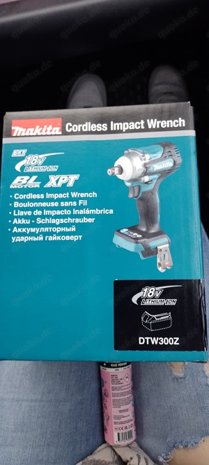 Makita 18v Akku schlagschrauber dtw300z neu ovp