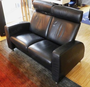 Ekornes   Stressless Arion 2- Sitzer Leder schwarz