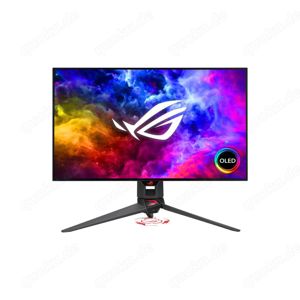 ASUS ROG Swift PG27AQDM 26,5 Zoll QHD OLED Gaming Monitor   Schwarz