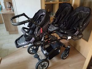 Kinderwagen für 3 Kinder