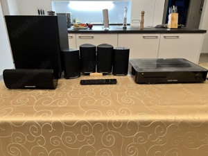 Harman-Kardon Heimkinolautsprecher-System inkl. Receiver Blue-Ray-Player günstig abzugeben!