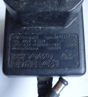 Stecker Netzteil Adapter 8,5V  230mA, TYPE A7-1231-1550, Modem 