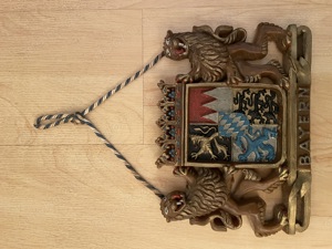 Bayernwappen Wachsmodel Bild 2