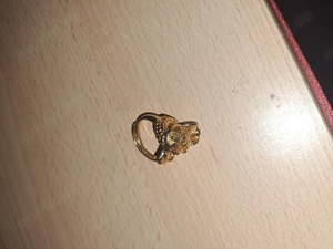 Drachen Ring Gold  Bild 2