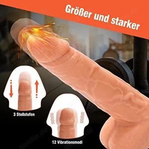 Dildo neue mit 13 Vibra und stoss funk Bild 2