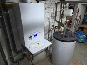 Vaillant Heizung   Gas-Brennwerttherme und Warmwasserspeicher