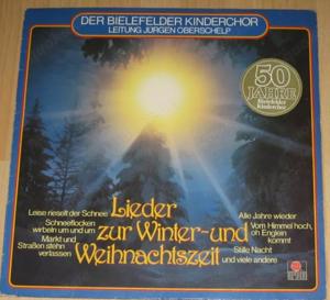 2x Schallplatten, Vinyl, Bielefelder Kinderchor und 1x Hip Hop