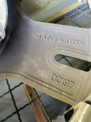 4 original Mercedesfelgen A246 401 0000 Bild 3