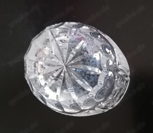 zwei Bleikristall-Gläser, Pariser Schliff, neu Bild 5