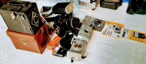 Fotoapparate verschiedene Geräte auch Blitzlicht und Marken