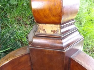 Früher Tulpenfußtisch Biedermeier, um 1830. Nachlassfund aus Bonn. Bild 6