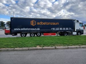 20m Betonzaun inkl LIEFERUNG und Entladung Sichtschutz Zaun aus Polen Bild 3