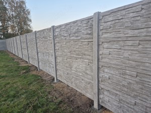 20m Betonzaun inkl LIEFERUNG und Entladung Sichtschutz Zaun aus Polen Bild 9