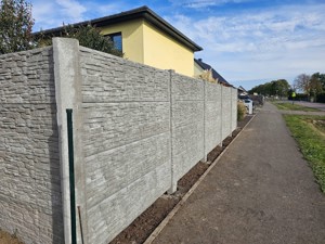 20m Betonzaun inkl LIEFERUNG und Entladung Sichtschutz Zaun aus Polen Bild 8