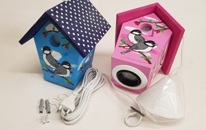 Kinderzimmerleuchte aus eigener Fertigung. Warmes und blendarmes Licht. Dimmbar.