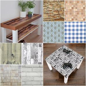 7,16  m  Fototapete Selbstklebefolie Möbelfolie viele Muster und Farben Gekkofix, Küche, Regal, Bad