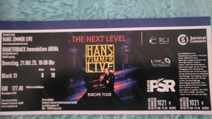 Ticket Hans Zimmer