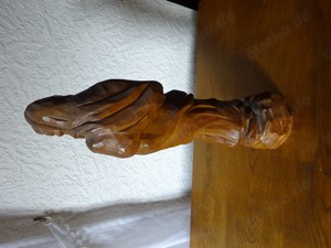 Maria-Statue  - Figur,  aus Holz Bild 2