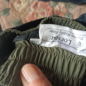 Thermo Reithose XXL Thermo Black Forest Bild 5