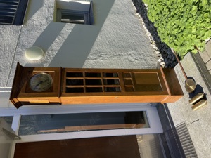 Standuhr Eiche hell läuft Topzustand Bild 4