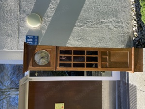 Standuhr Eiche hell läuft Topzustand Bild 3