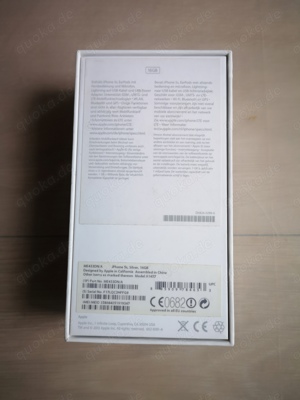 Apple IPhone 5S silver 16GB Originalverpackung mit Inlay Bild 4