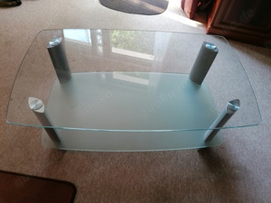 Wohnzimmer Glastisch