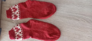 Handgestrickte Socken Größe 39 41