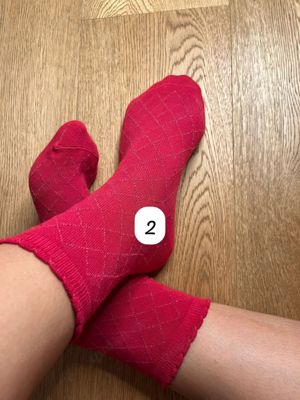 Getragene Socken Bild 4