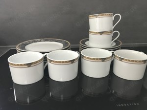 Kaffeeservie (6 Tassen mit Unterteller, 6 Kuchenteller)