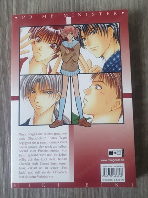 Manga "Prime Minister" Band 1 Bild 2