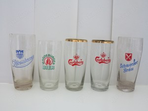 Biergläsersammlung zu verkaufen