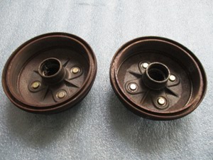 2x Bremstrommel Mitsubishi Galant E10 E30 Lancer III Space Wagon Bild 2